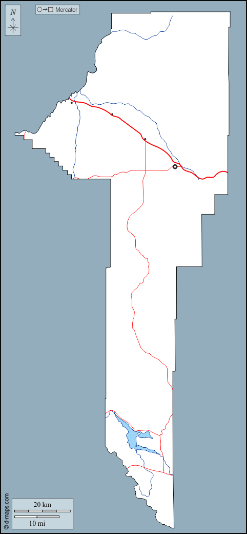 Gallatin County : d-maps.com: Kostenlose Karten, kostenlose stumme Karte, kostenlose unausgefüllt Landkarte, kostenlose hochauflösende Umrisskarte : Umrisse, Hydrografie, Wichtige Städte, Straßen