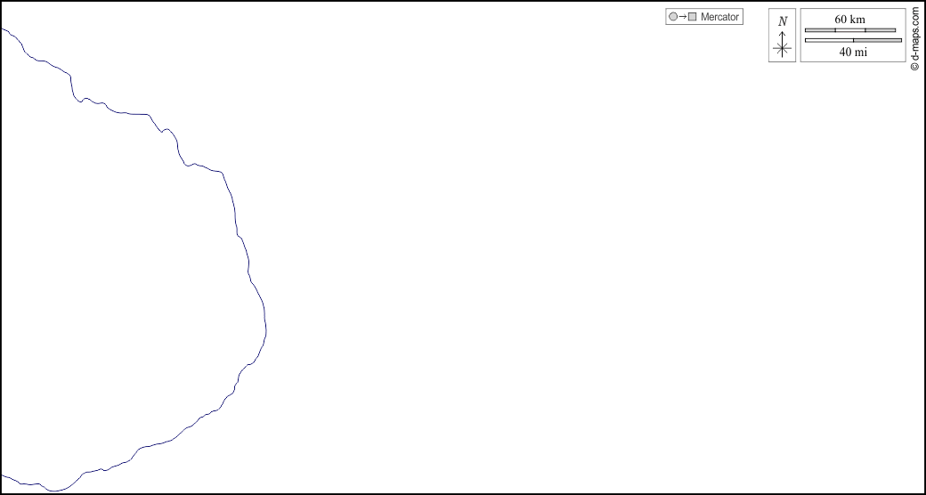 Georgien : d-maps.com: Kostenlose Karten, kostenlose stumme Karte, kostenlose unausgefüllt Landkarte, kostenlose hochauflösende Umrisskarte : Küsten, weiß