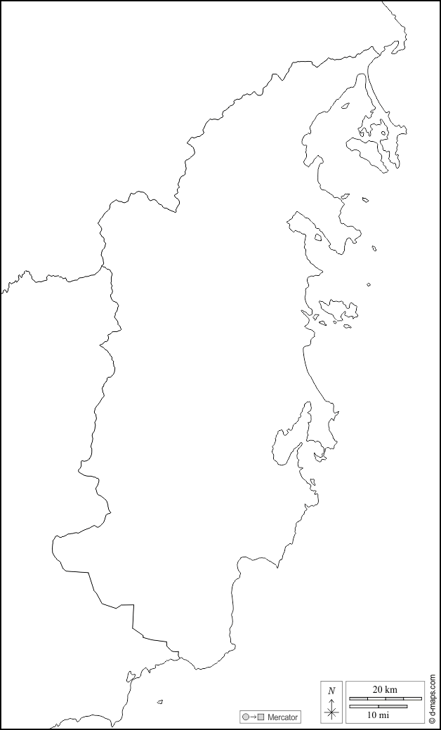 Provincia di Khanh Hoa : d-maps.com: mappa gratuita, mappa muta gratuita, cartina muta gratuita : frontiere, bianco